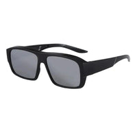 Black Frame Silver Lens