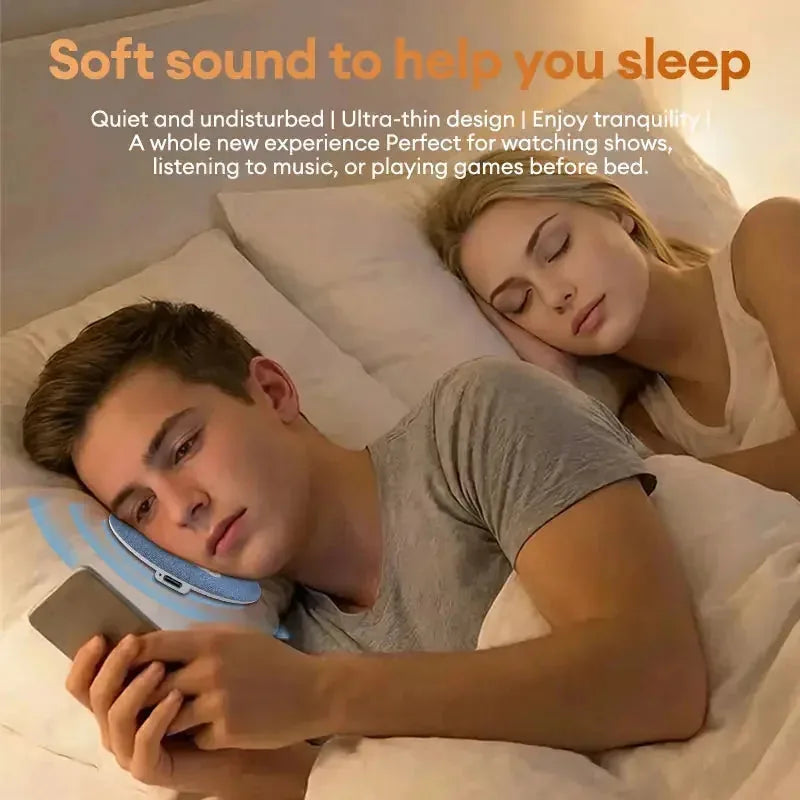 11mm Ultra-Thin Pillow Bluetooth Speaker — Personal Audio & For Peaceful Nights
