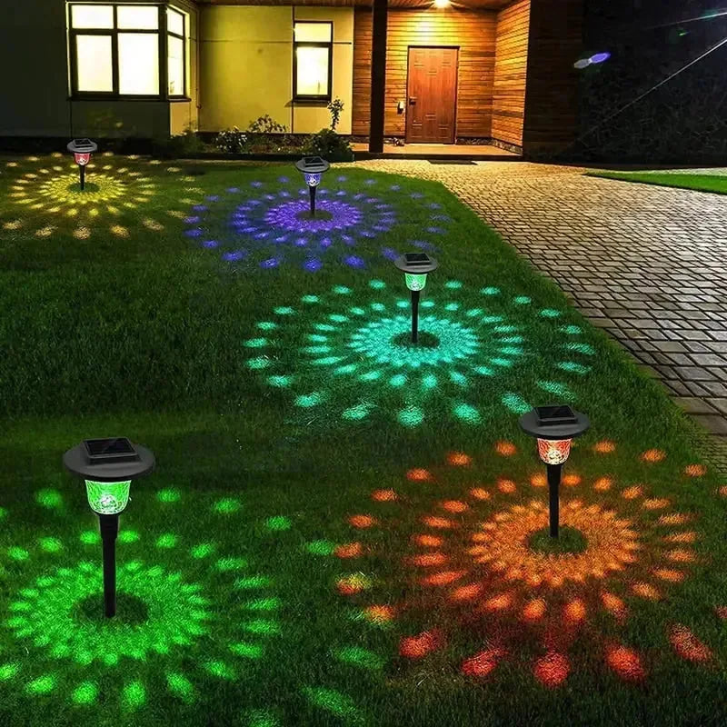 Solar Projection Garden Lights – 2 Pack - image 3