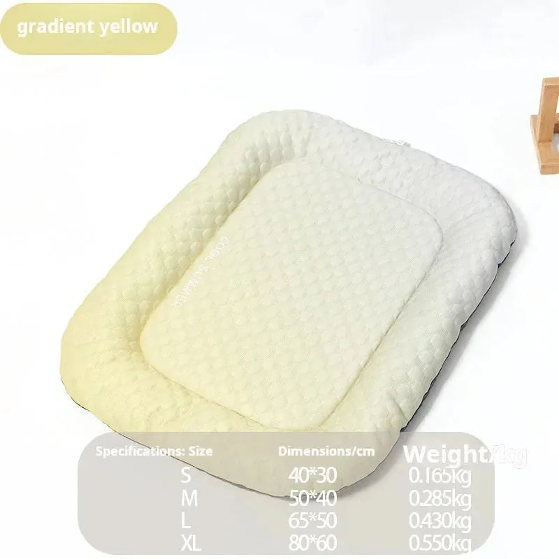 3D Cooling Bean Mat for Dogs & Cats Summer Breathable Pet Cool Bed