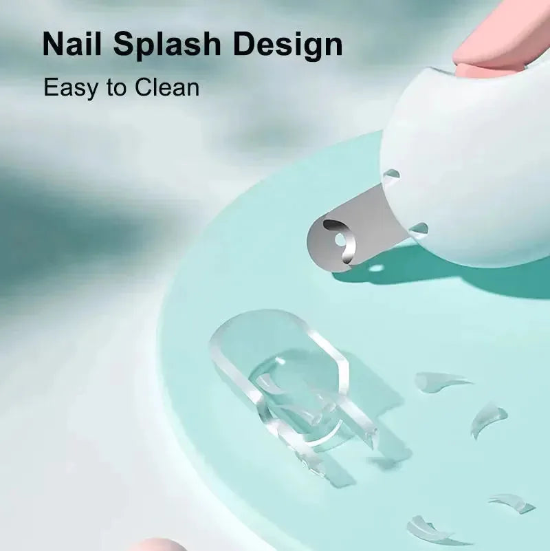 Cat Nail Clippers with Adjustable Aperture, Safe Cat Nail Trimmer with Circular Cut Hole