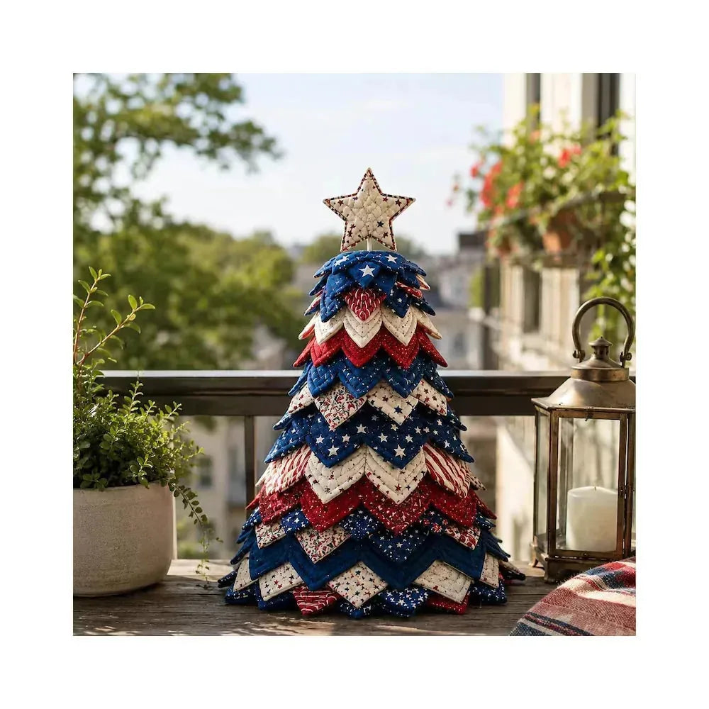 Quilted DIY Tabletop Tree Kit