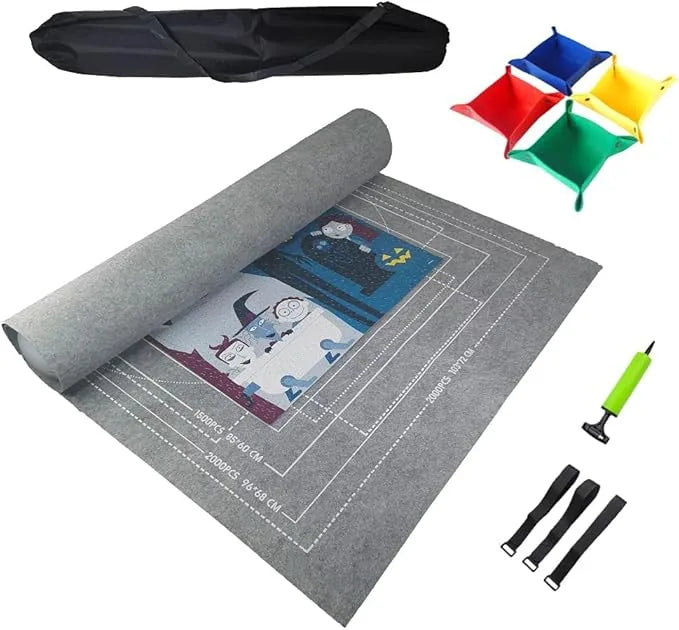 6 Pcs Puzzle Mat Set for Up to 1500 Pieces