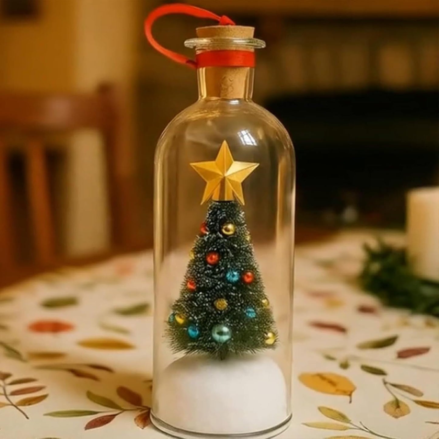 Recordable Christmas Message Bottle Ornament - image 2