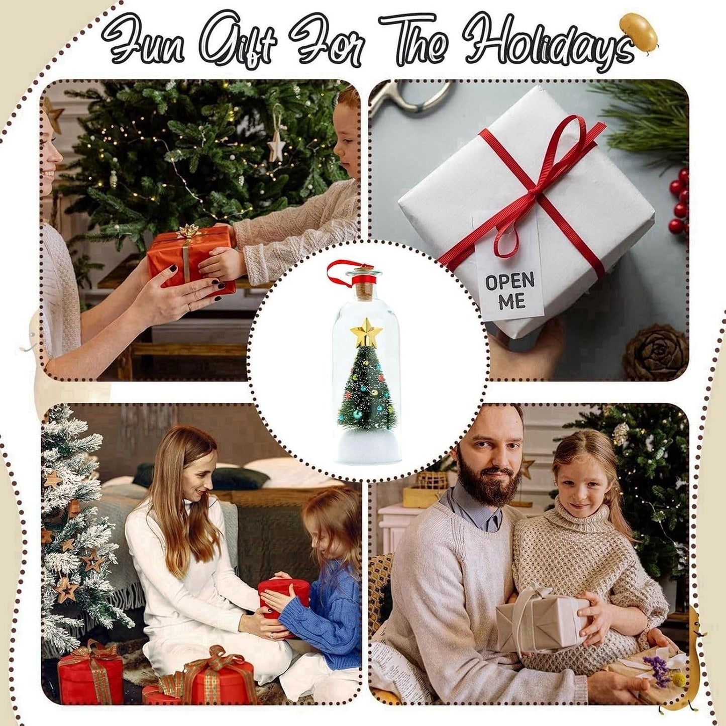 Recordable Christmas Message Bottle Ornament - image 3