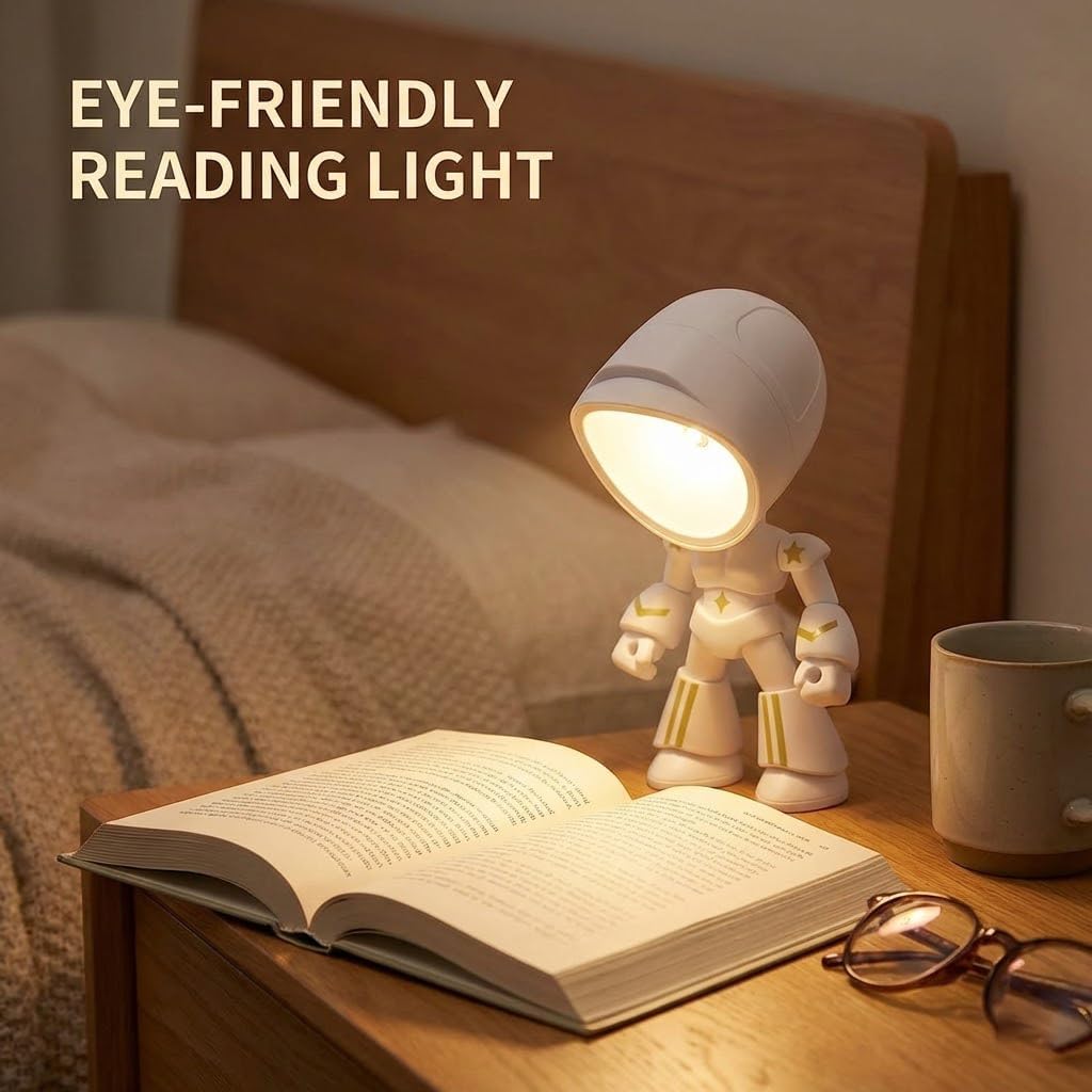 Magnetic Robot Mini Night Lights – 2 Pack – product image 3