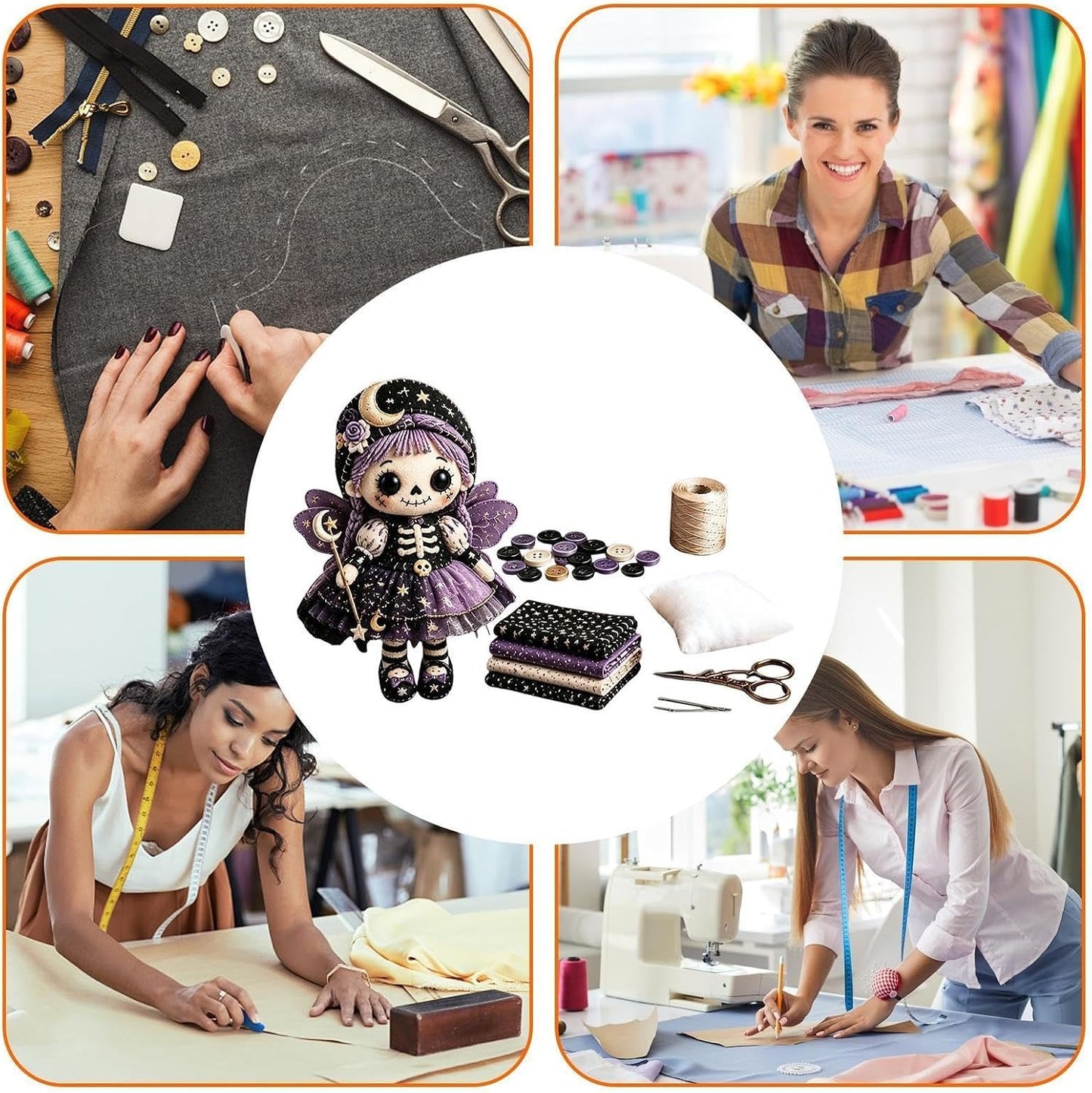 DIY Halloween Skeleton Doll Kit – product image 4