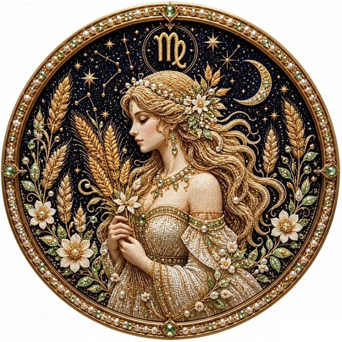 DIY Pearl Zodiac Wall Art Kit