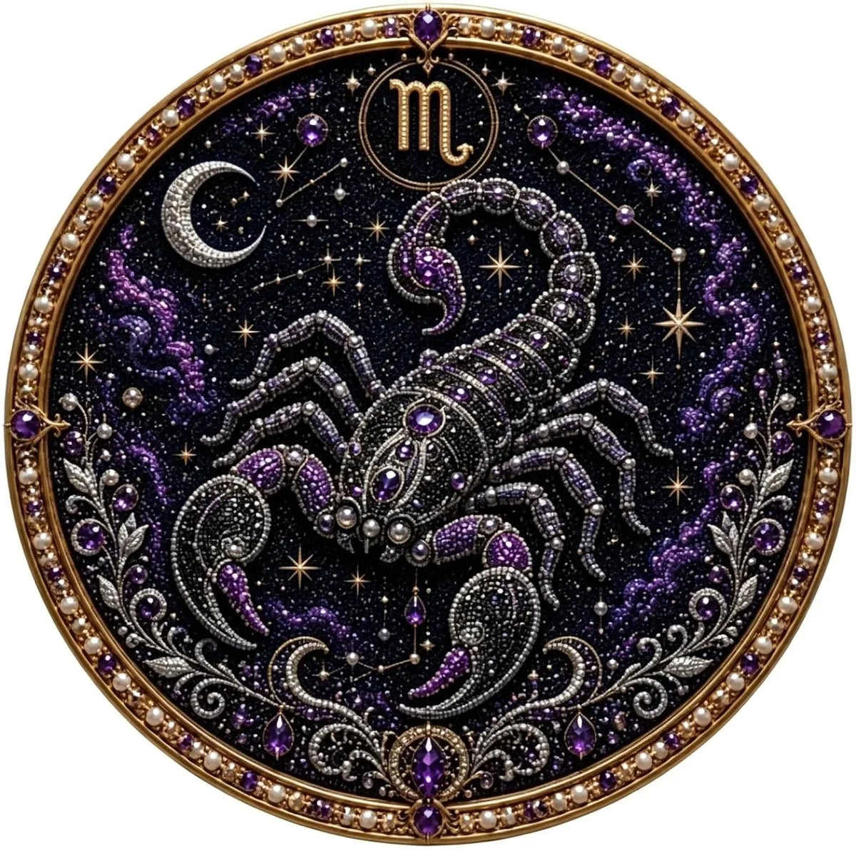 DIY Pearl Zodiac Wall Art Kit
