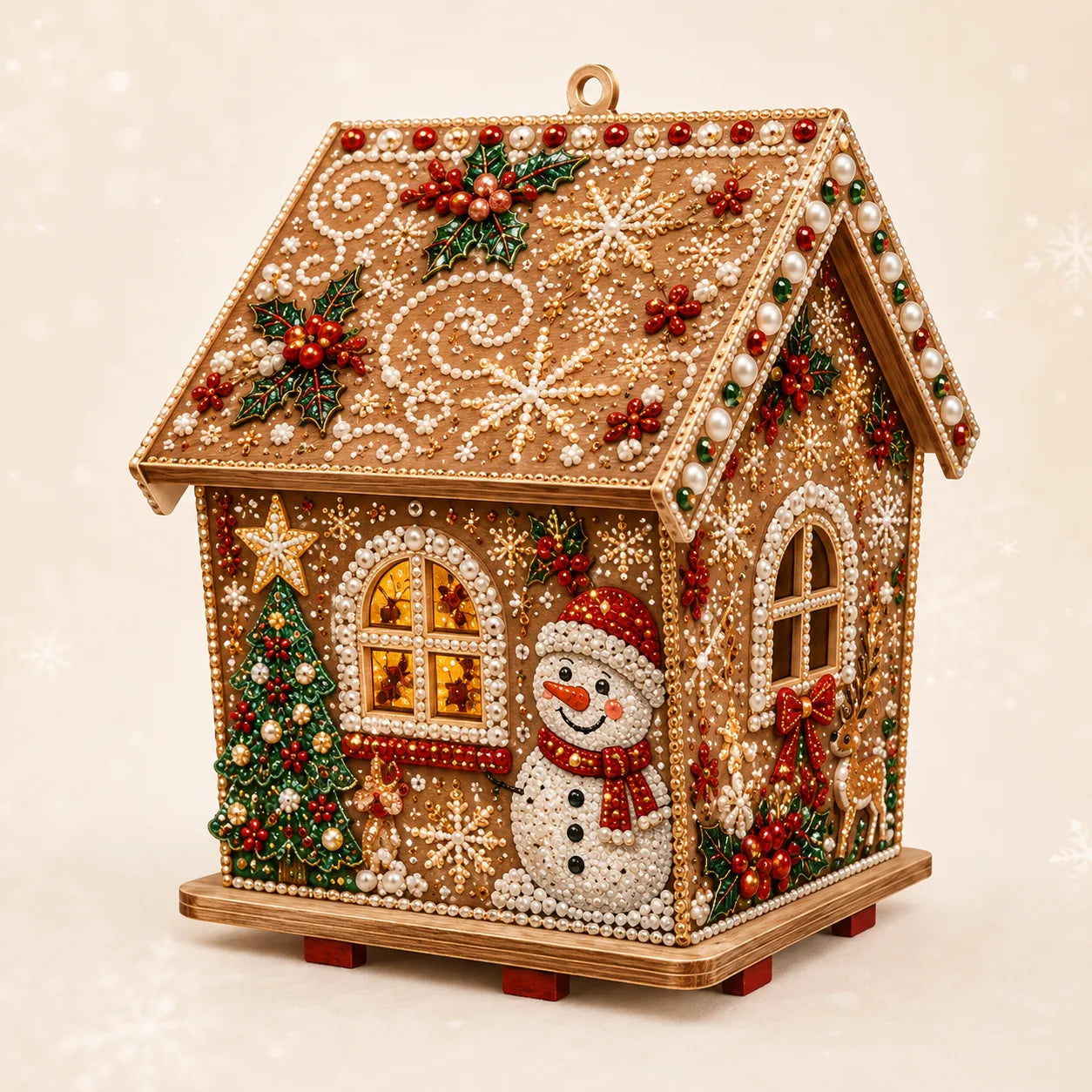 DIY Pearl Art Christmas Decoration Kit – product image 1