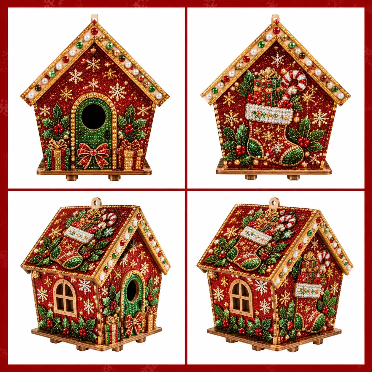 DIY Pearl Art Christmas Decoration Kit