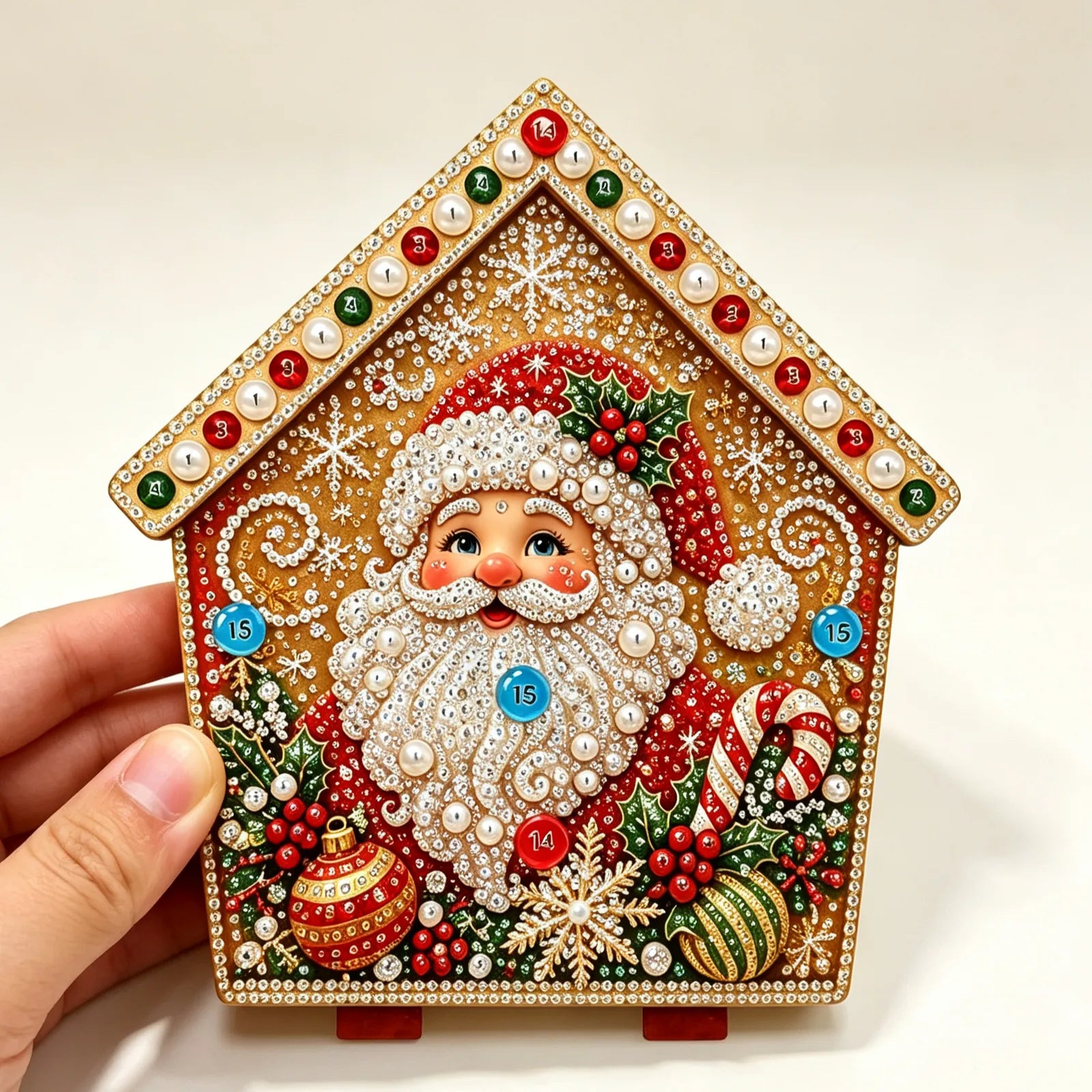 DIY Pearl Art Christmas Decoration Kit