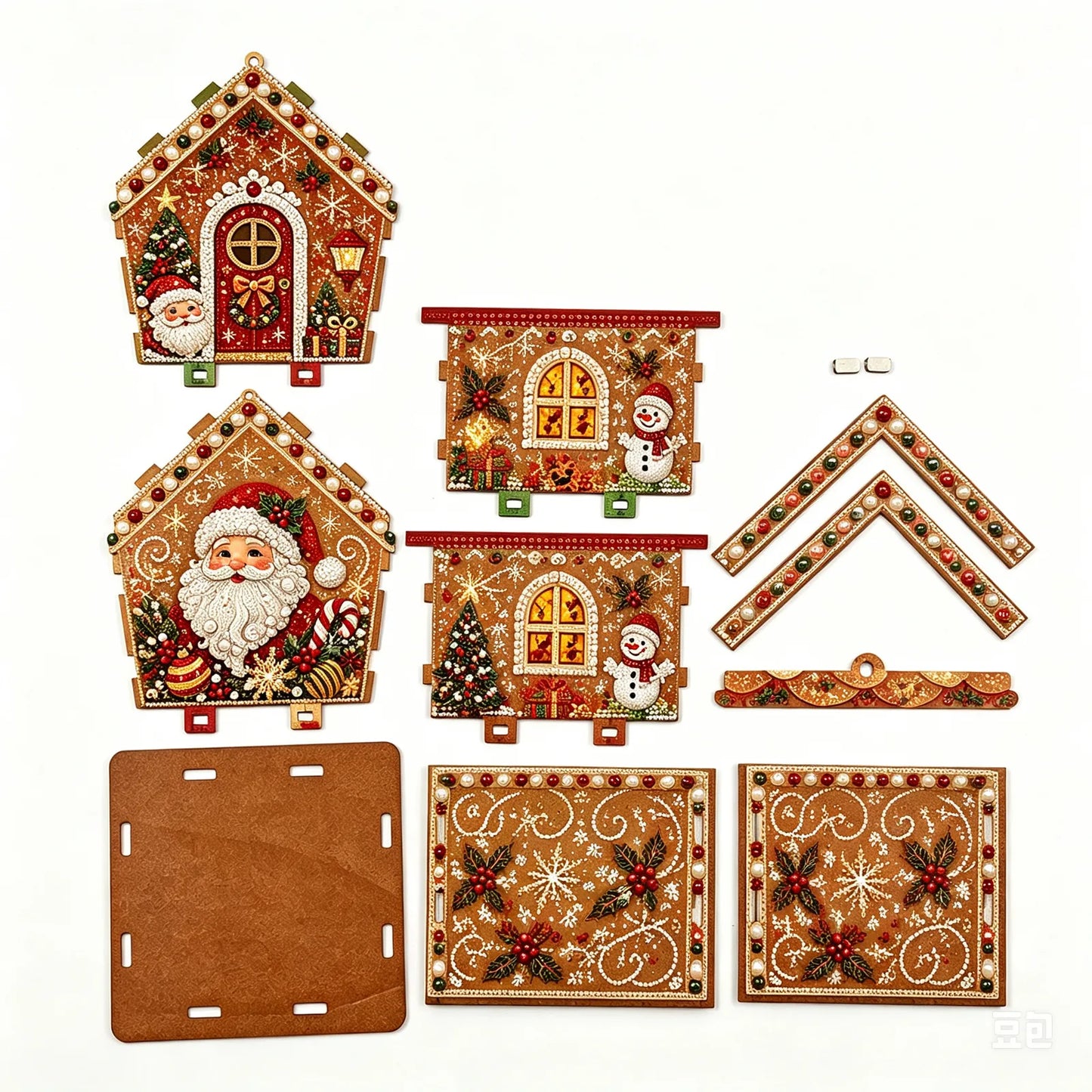 DIY Pearl Art Christmas Decoration Kit