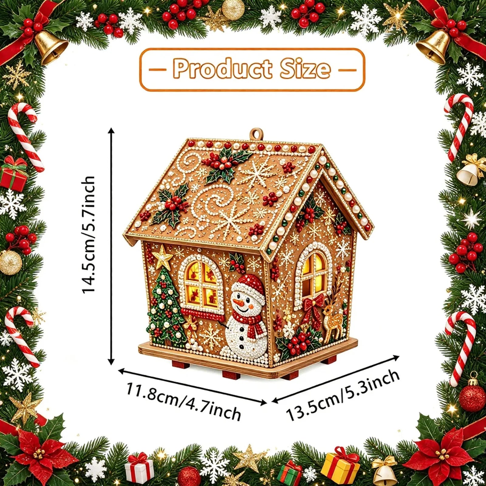 DIY Pearl Art Christmas Decoration Kit