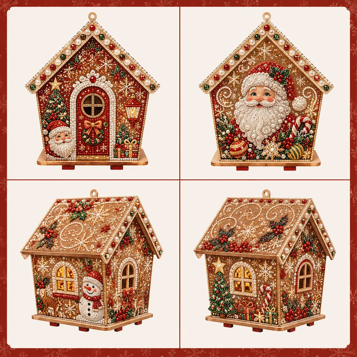 DIY Pearl Art Christmas Decoration Kit – product image 2