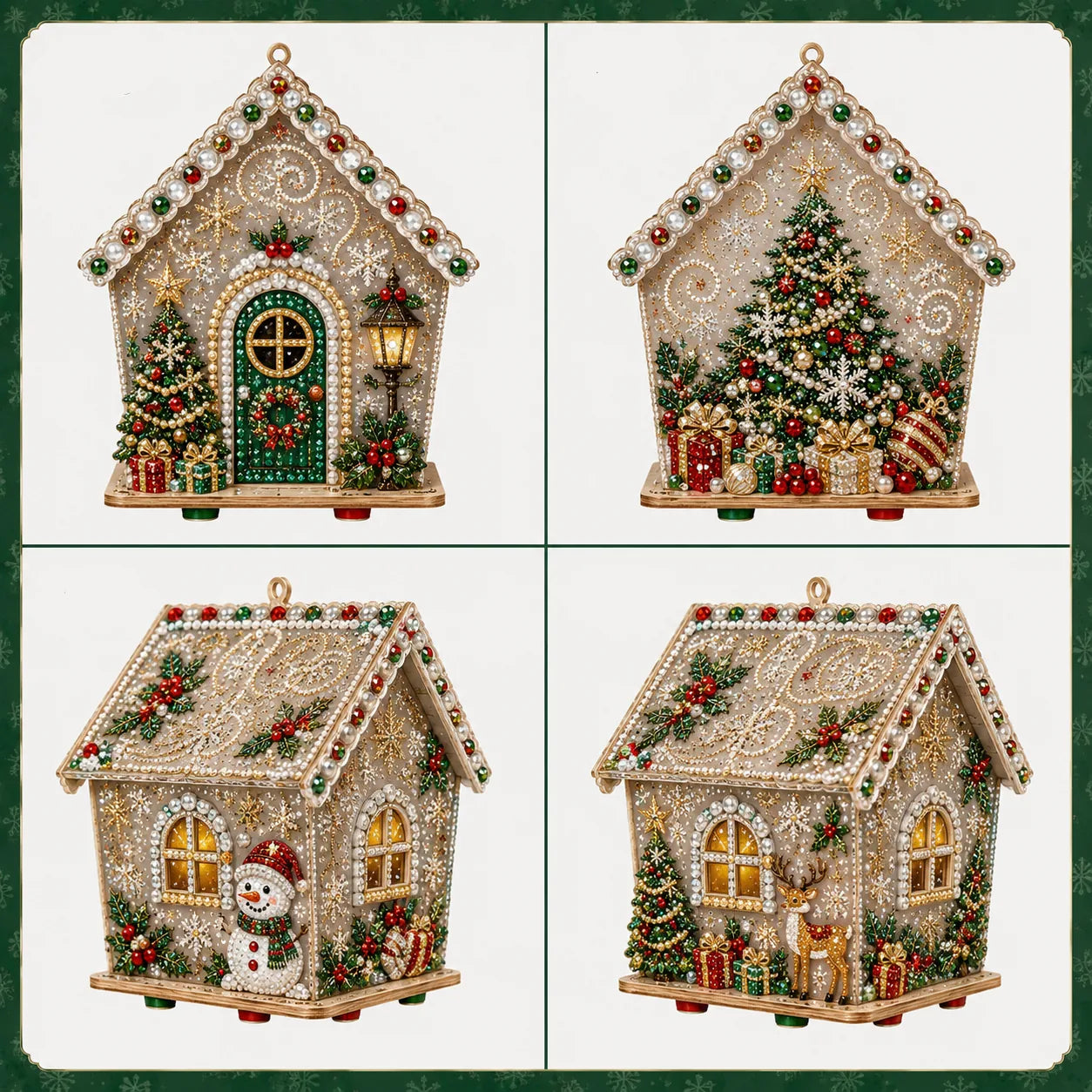 DIY Pearl Art Christmas Decoration Kit – product image 3