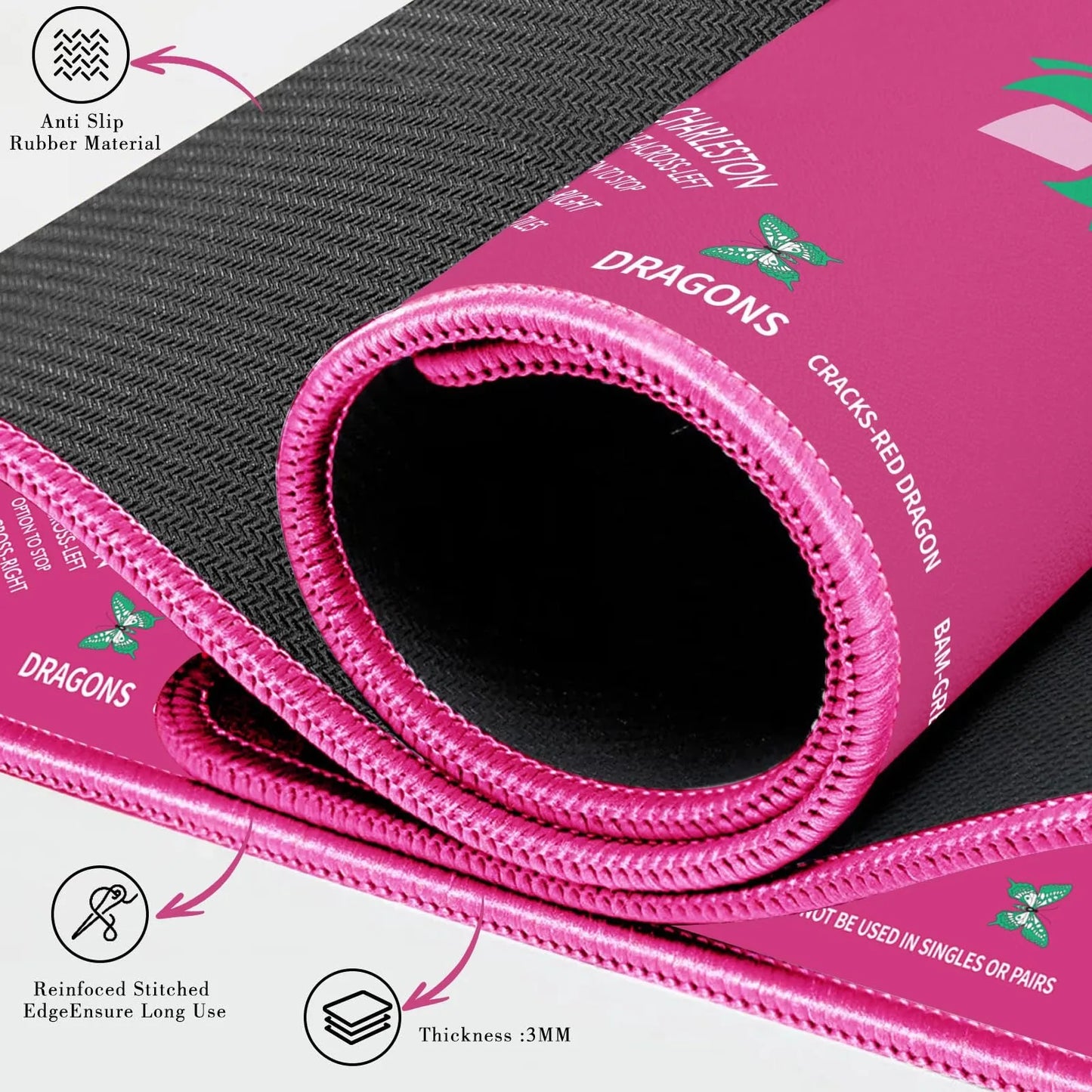 Water-Absorbent Poker Table Mat – 32.4 Inch
