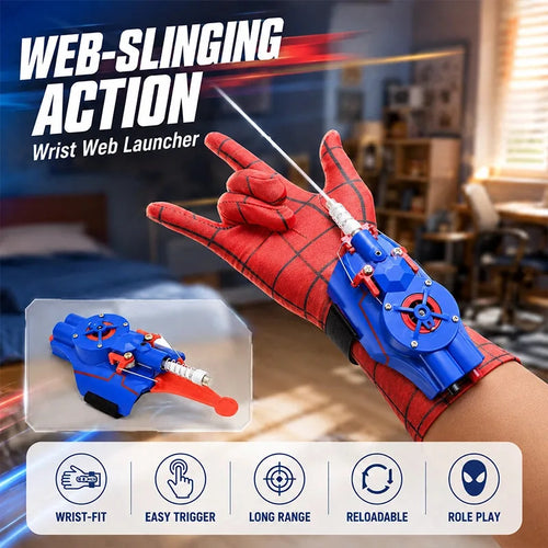 Wrist-Mounted Web Shooter Play Set