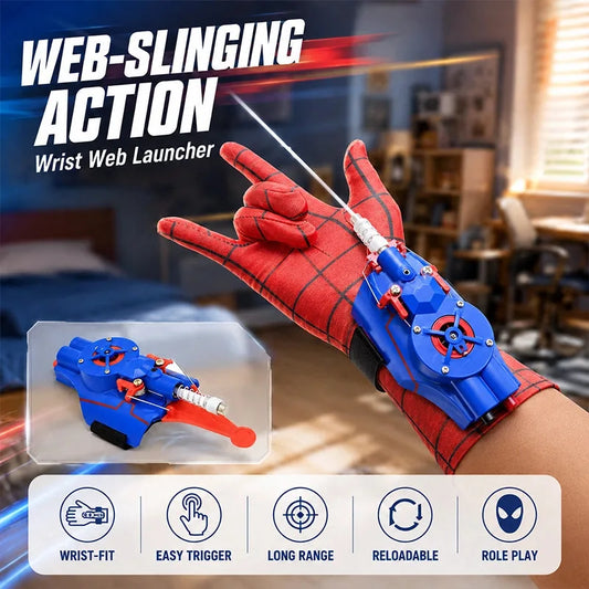 Wrist-Mounted Web Shooter Play Set