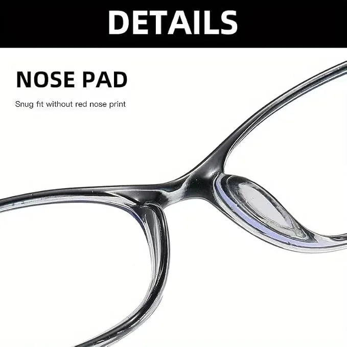 Foldable Floral Reading Glasses with Protective Case