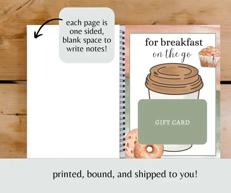 Christmas Gift Card Book Set – 3 Festive Designs