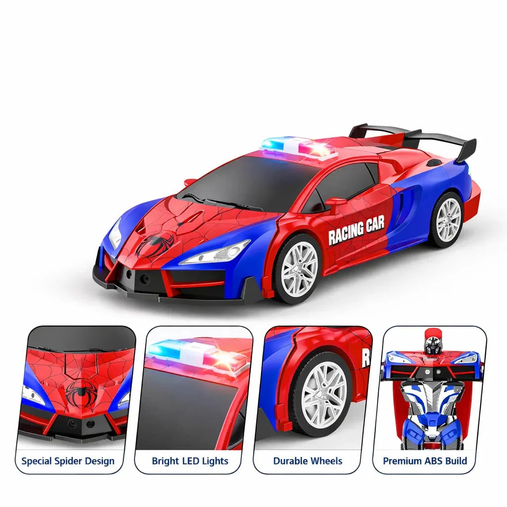 One-Touch Transforming RC Sports Car Robot – product image 2