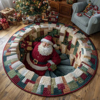 Santa Claus With Gift B