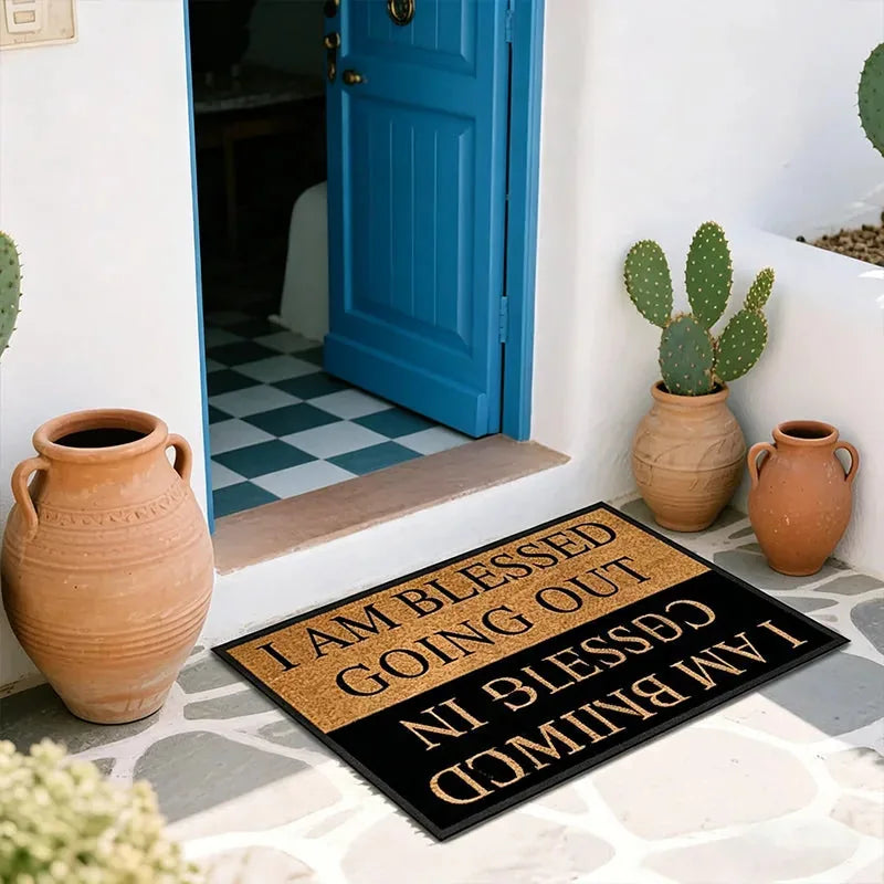 American Letter Crystal-Velvet Floor Mat – 50 × 80 cm – product image 5