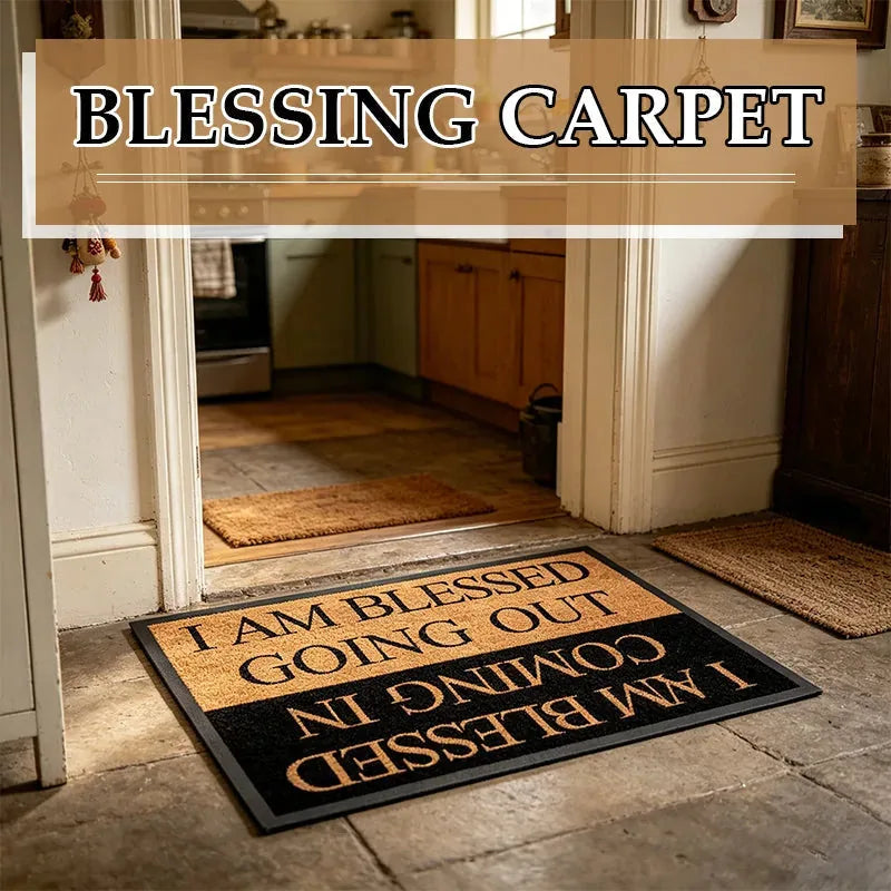 American Letter Crystal-Velvet Floor Mat – 50 × 80 cm – product image 7
