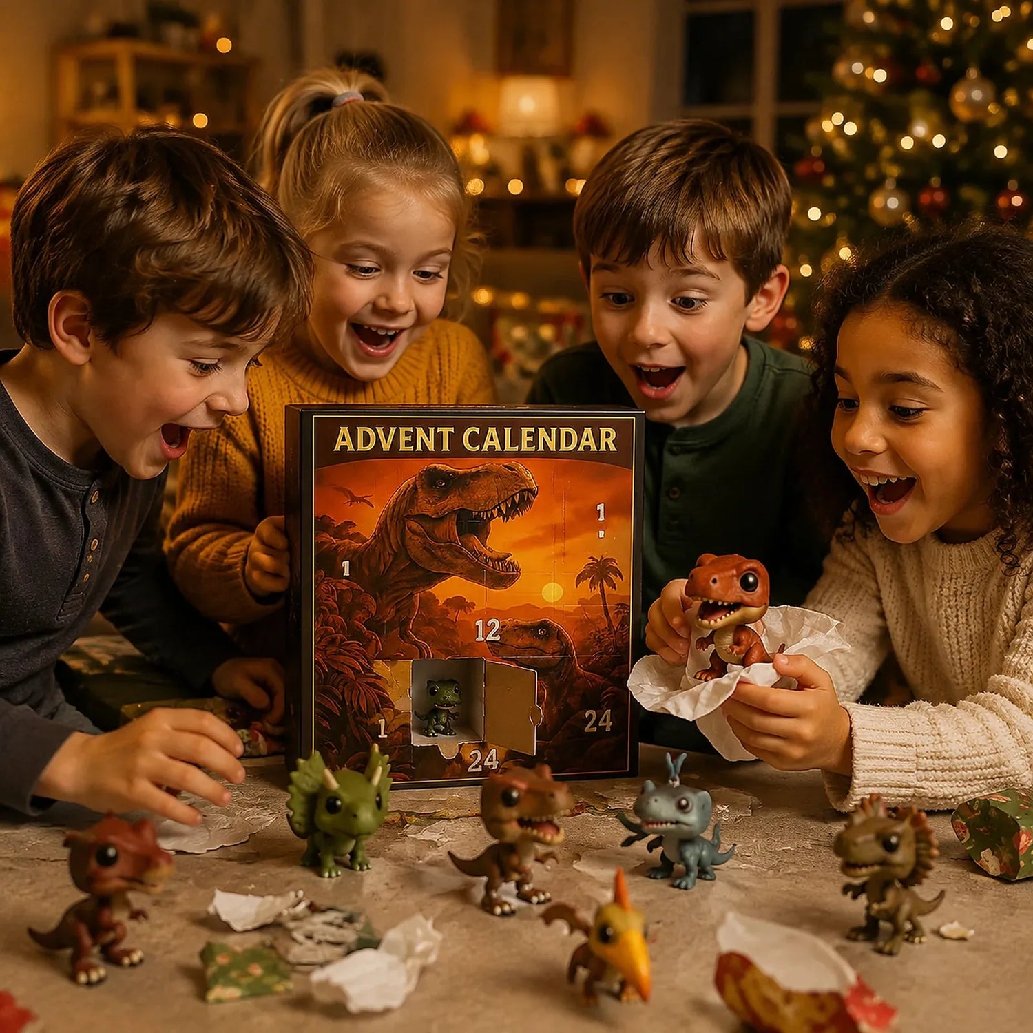 Dinosaur Adventure Blind-Box Countdown Calendar – product image 1