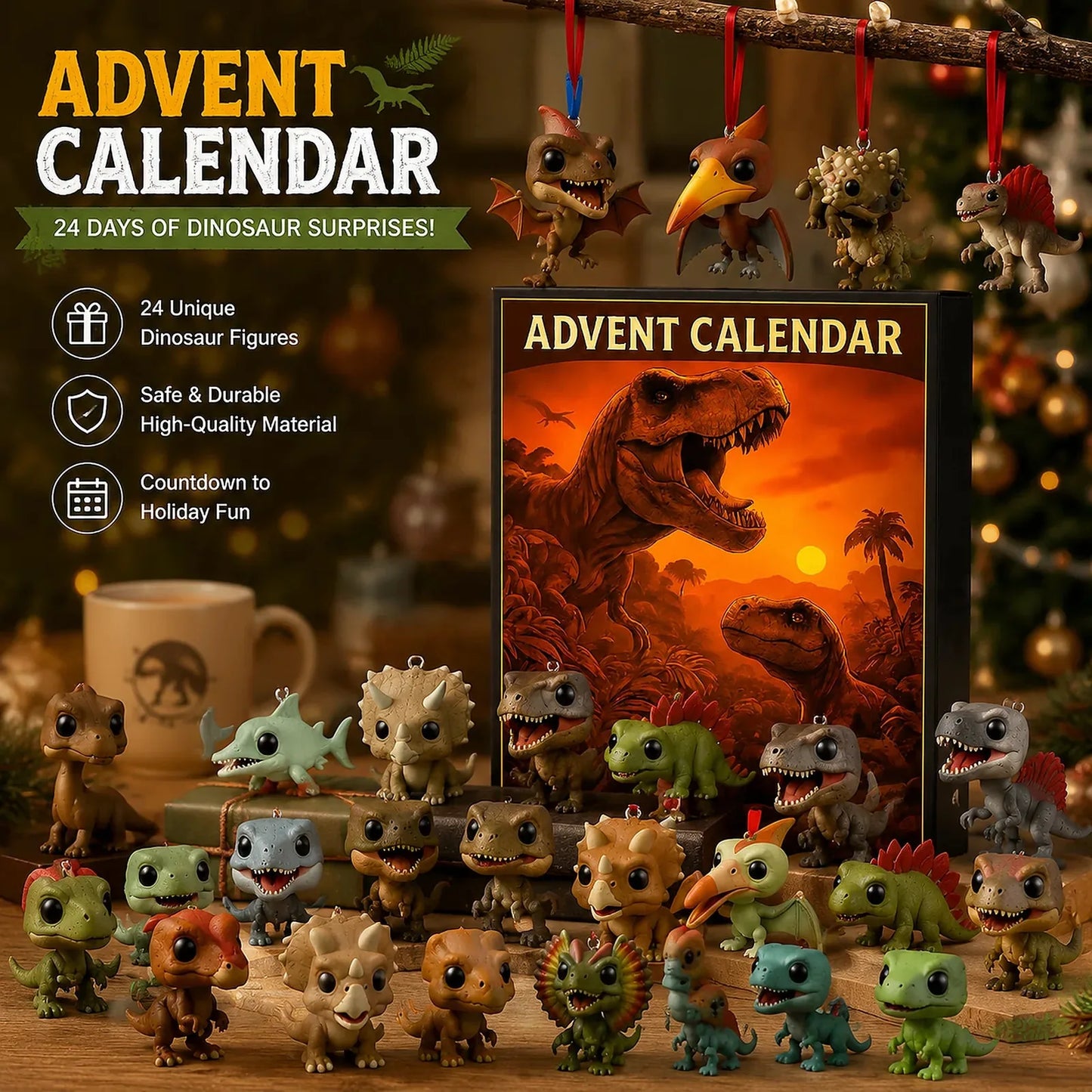Dinosaur Adventure Blind-Box Countdown Calendar – product image 5
