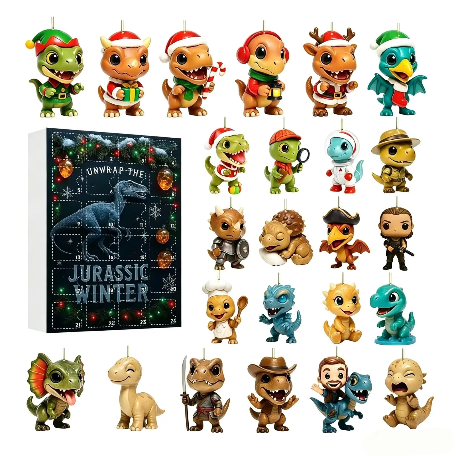 Dinosaur Adventure Blind-Box Countdown Calendar – product image 8