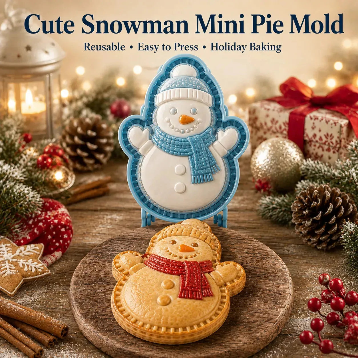 Christmas Mini Pie Embossing Mold – product image 4