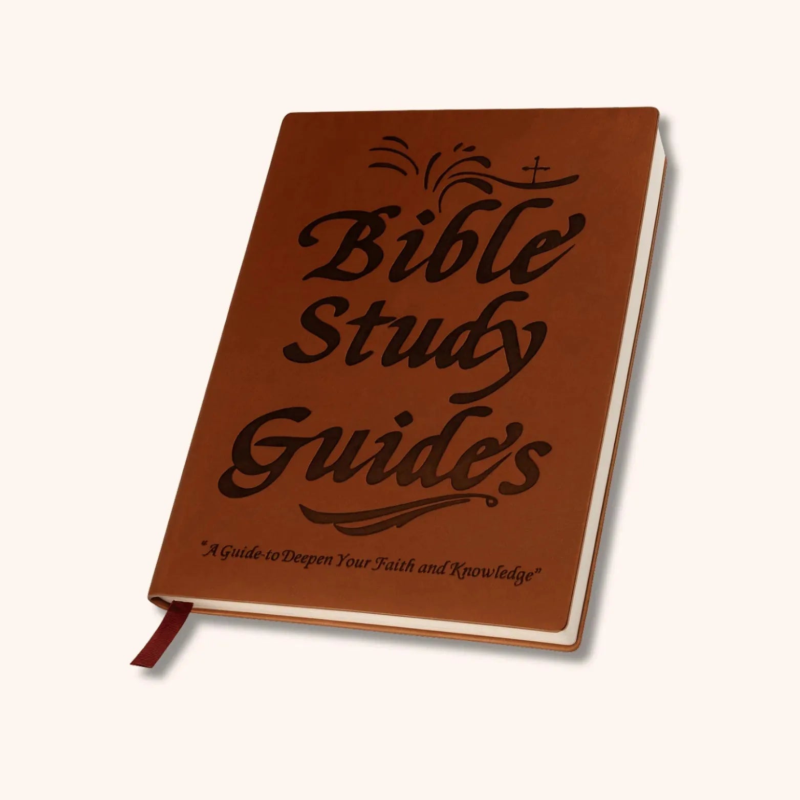 66-Page Women’s Bible Study Guided Journal – Brown – product image 4