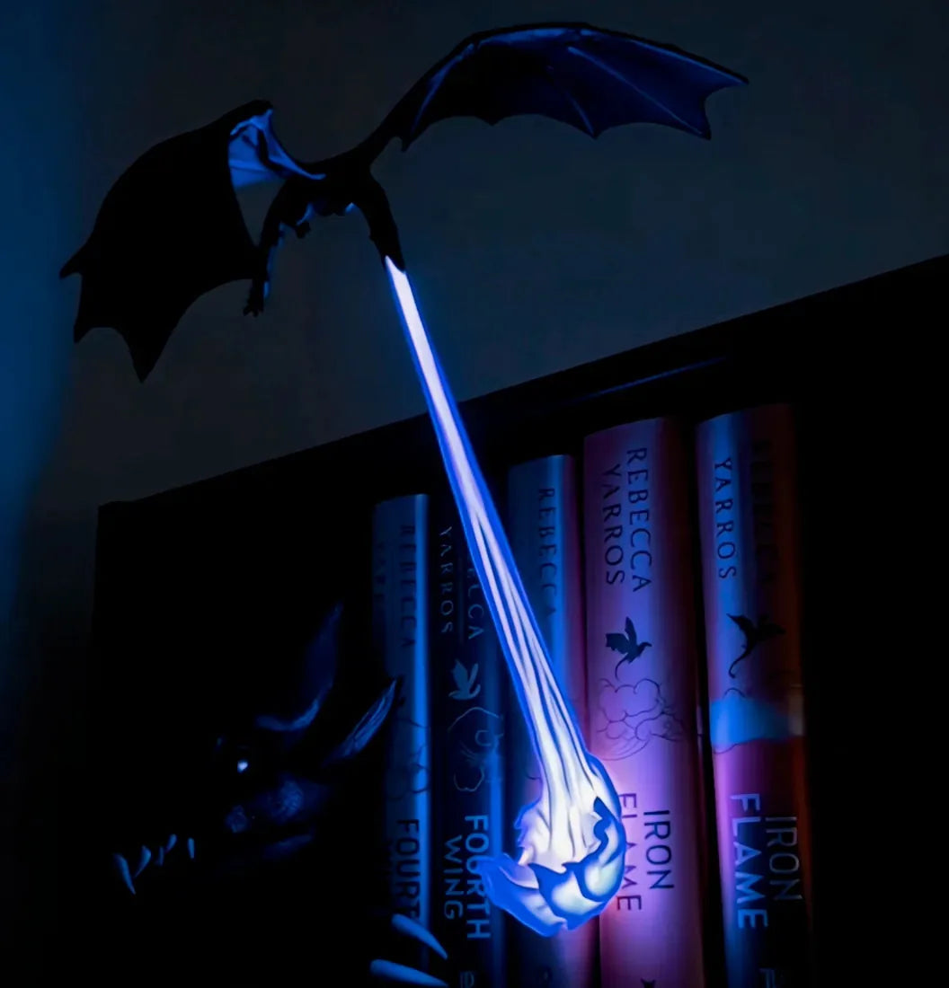 Lighted Dragon Book Nook Corner Figurine – product image 5