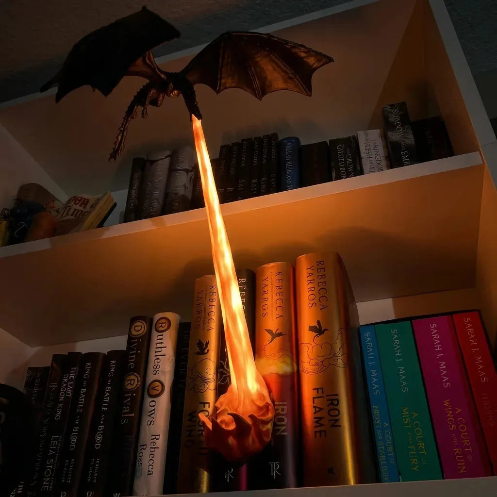 Lighted Dragon Book Nook Corner Figurine – product image 6