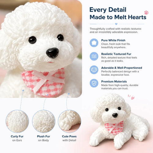 Squeezable Teddy Puppy Dashboard Buddy – product image 1