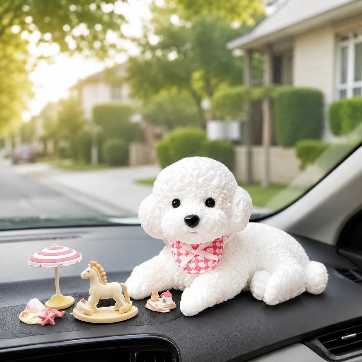 Squeezable Teddy Puppy Dashboard Buddy – product image 7