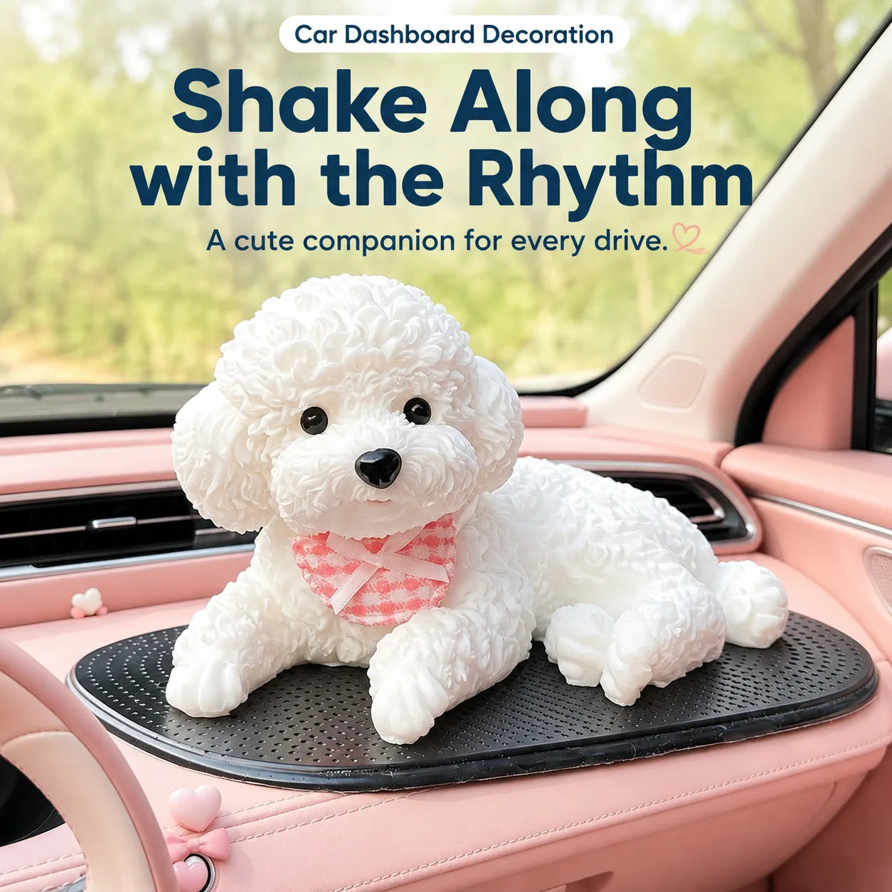 Squeezable Teddy Puppy Dashboard Buddy – product image 8