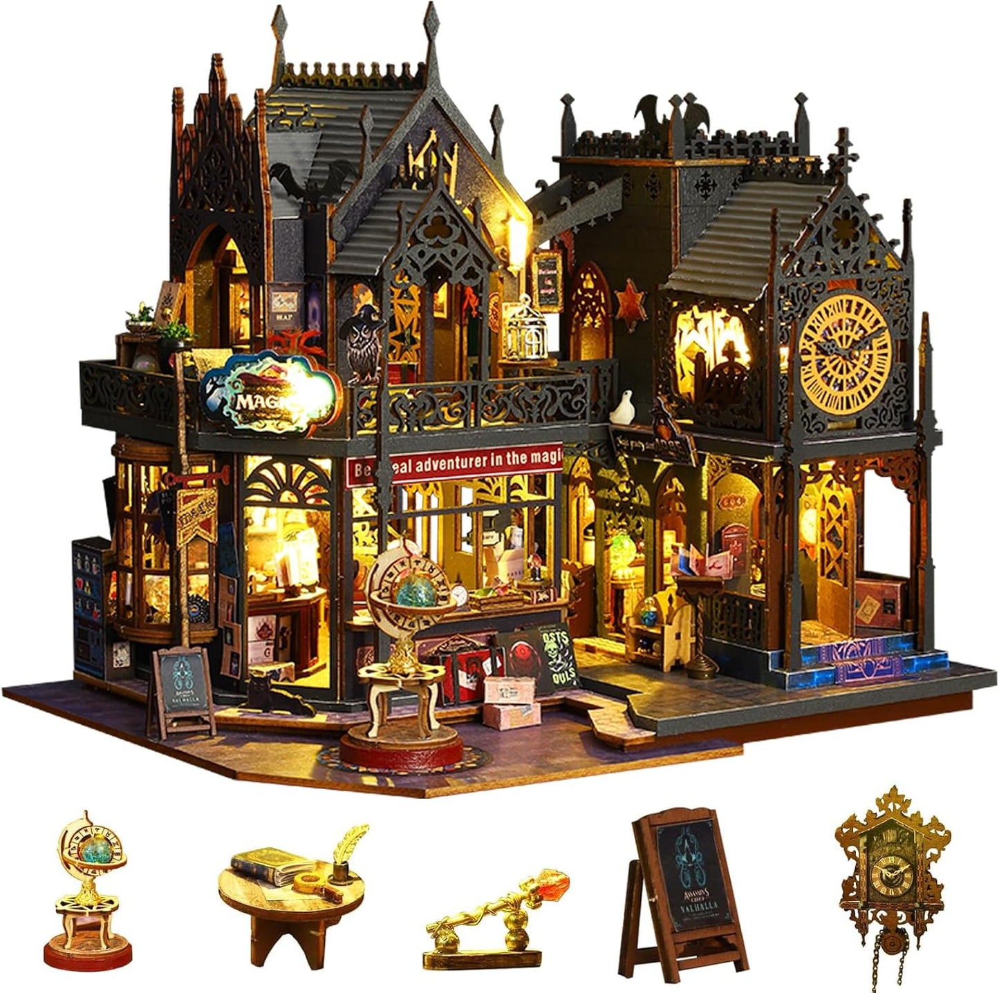 DIY Holo Magic City Miniature House Kit – image 2