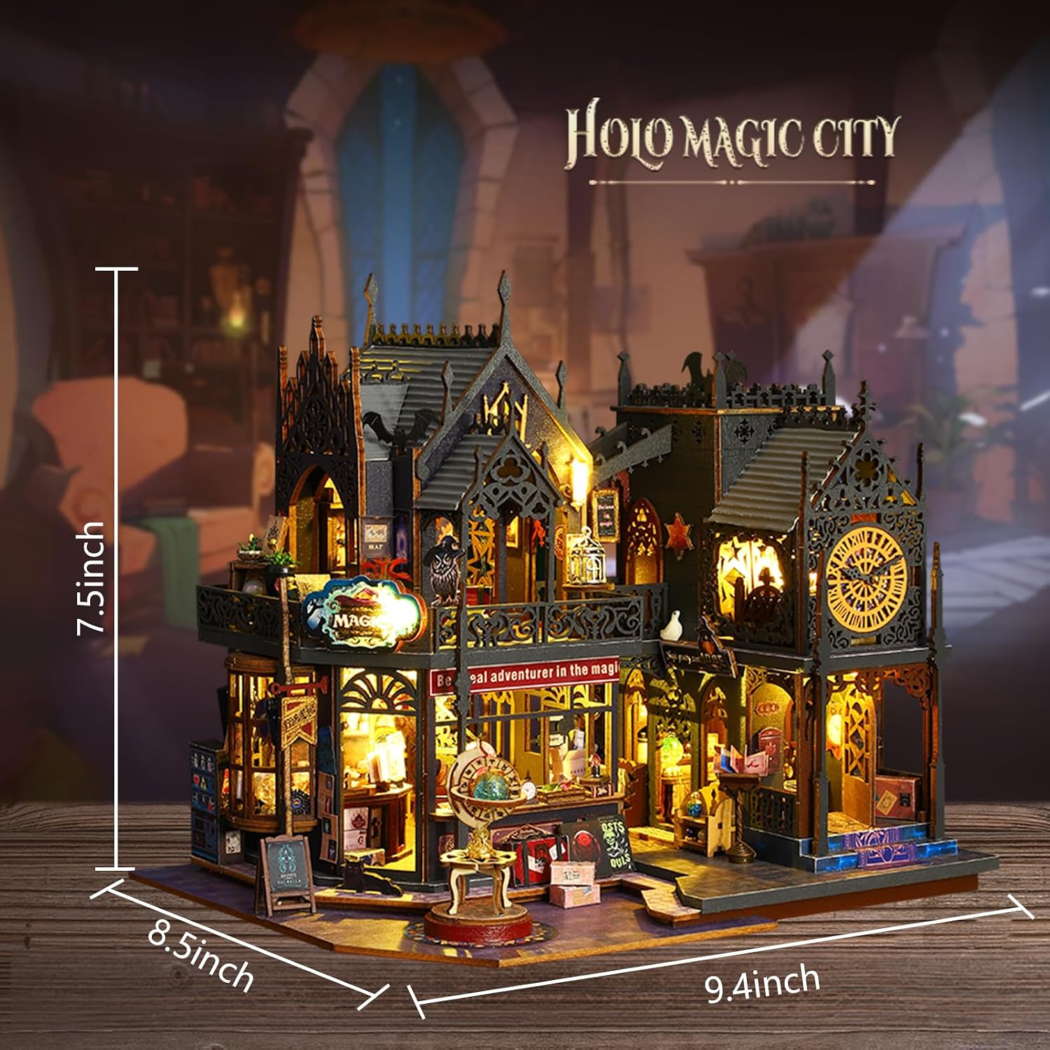 DIY Holo Magic City Miniature House Kit – image 6