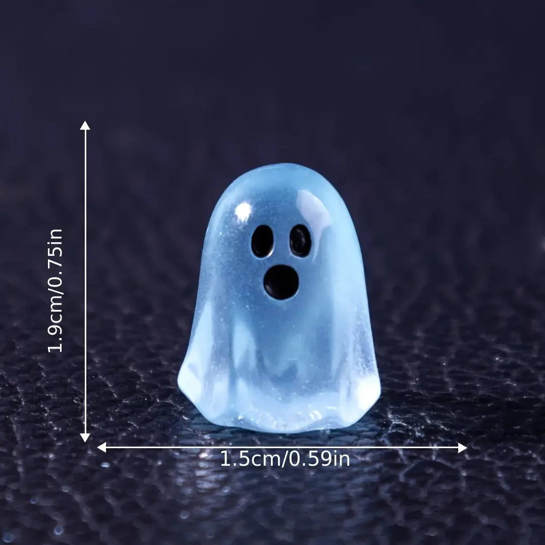 Glow-in-the-Dark Mini Ghost Beads – 12-Piece Color Set – product image 6
