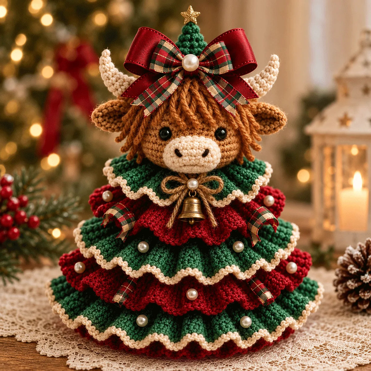DIY Crochet Animal Christmas Tree Kit – 11 Designs – product image 7