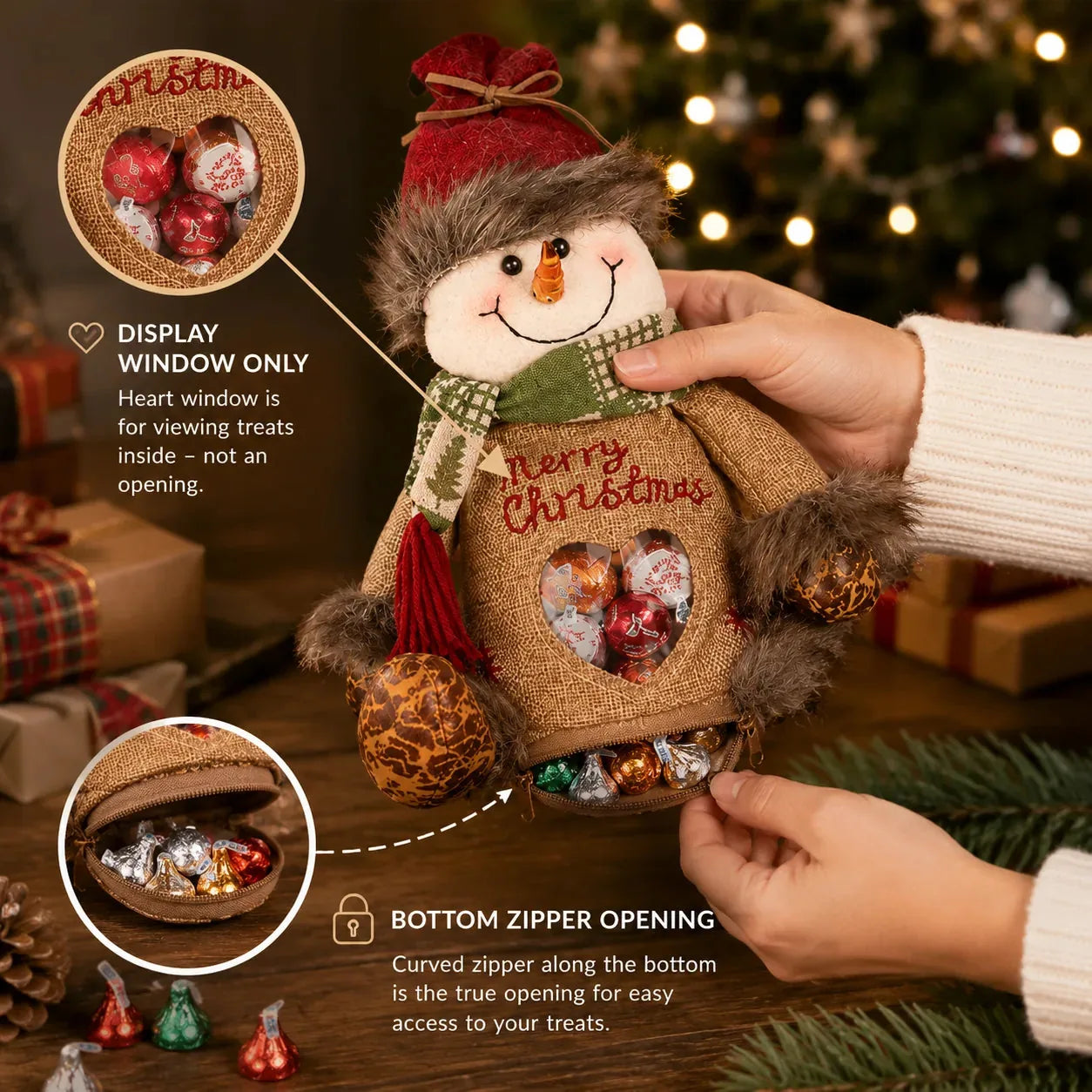 Christmas Character Candy Gift Bag – product image 2