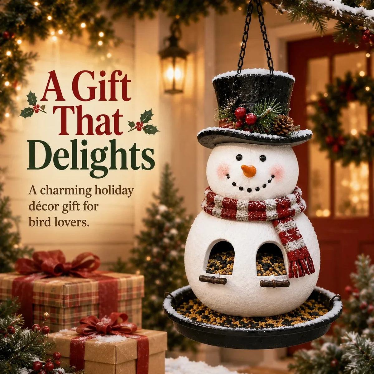 Christmas Garden Bird Feeder – 5 Designs – product image 2