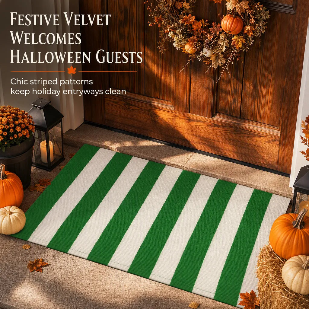 Striped Non-Slip Holiday Doormat – 7 Designs – product image 6
