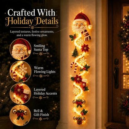 Lighted Christmas Door Hanger – 6 Designs – product image 2