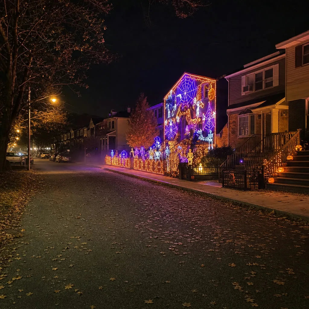 App-Controlled LED Curtain Lights – image 11
