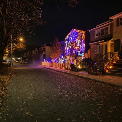 App-Controlled LED Curtain Lights – image 11