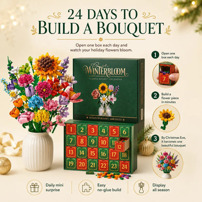 Flower Building Blocks Advent Calendar – image 8